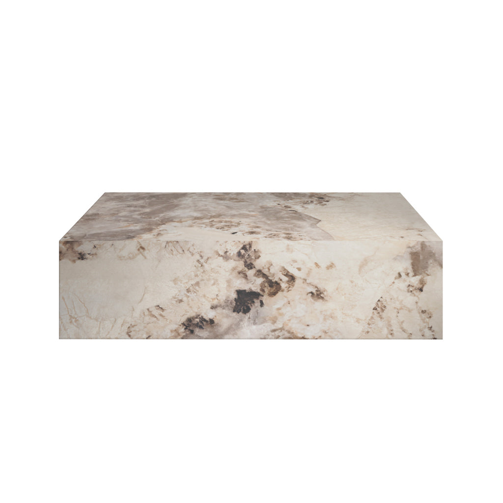 Sur Pandora Coffee Table – Contemporary Marble-Effect Living Room Table