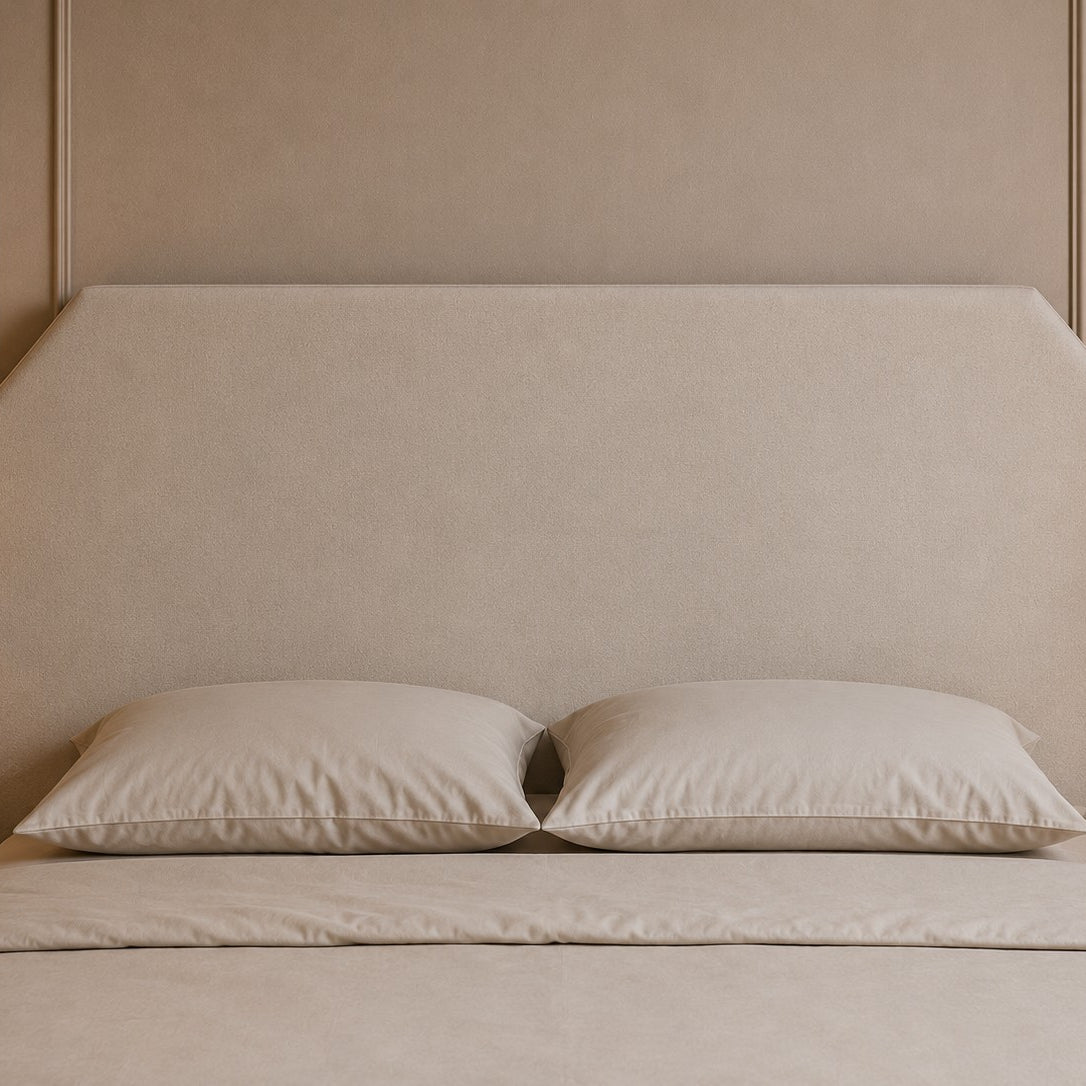 Treviso Angled Corner Headboard Upholstered Bed Frame