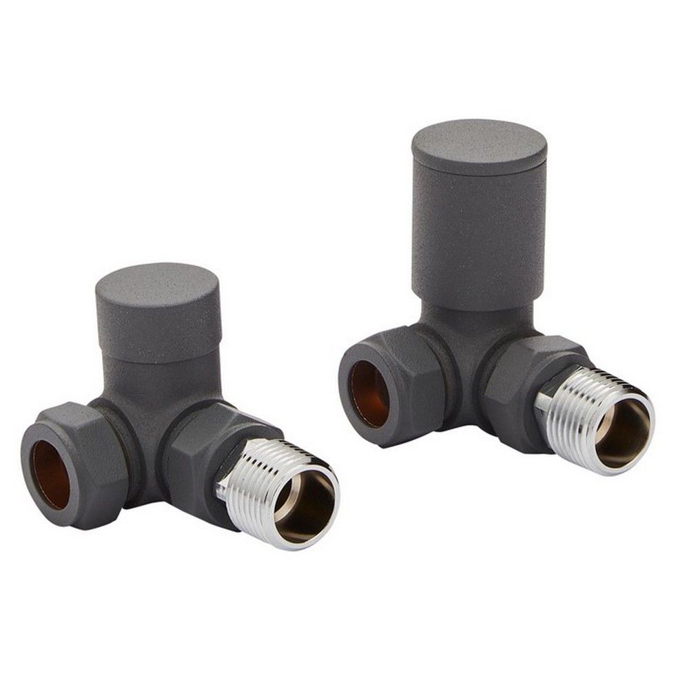TwistFlow Anthracite Manual Corner Valves (Pair)