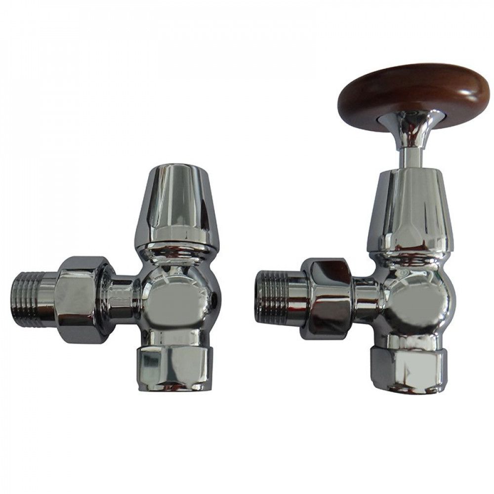 TwistFlow Chrome Traditional Valves Pair