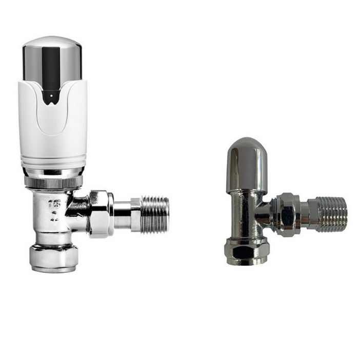 ValveTech Refined Angled Twin Valve Pack With Lockshield
